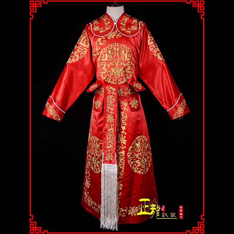 长寿武生戏服戏曲打衣箭蟒